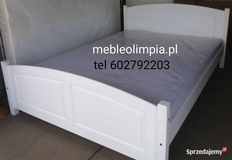 Łóżko 90x200 Drewno sosnowe z materacem nowe podkarpackie Krosno sprzedam