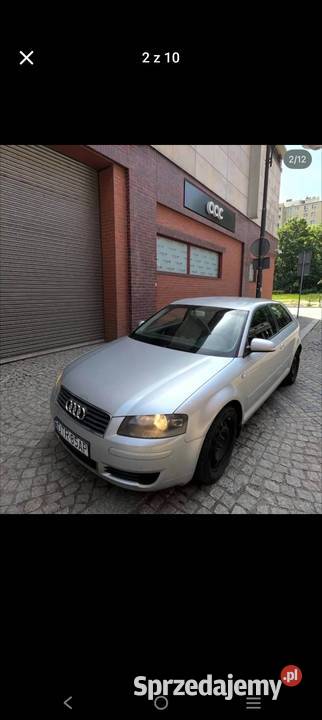 Audi a3 8p 20tdiWażne OC i Ptdo jazdy Wrocław sprzedam