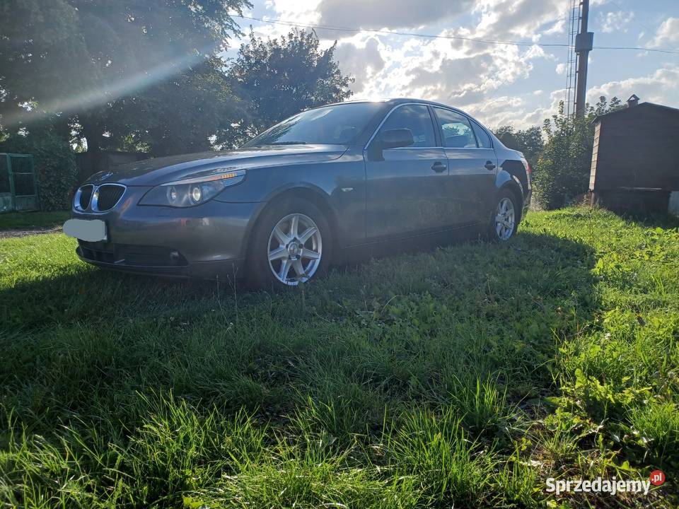 BMW E60 22 benzyna 170 automat 170KM Wałcz sprzedam