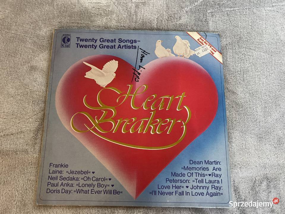 Płyta winylowa Heart breaker HIT płyta winylowa