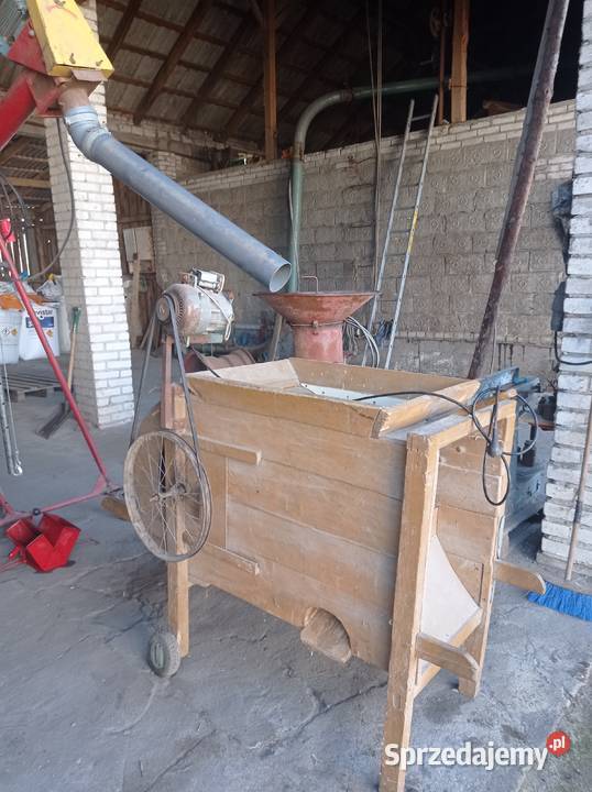 Dmuchawa i Żmijka do rozładunku zboża łódzkie Krośniewice