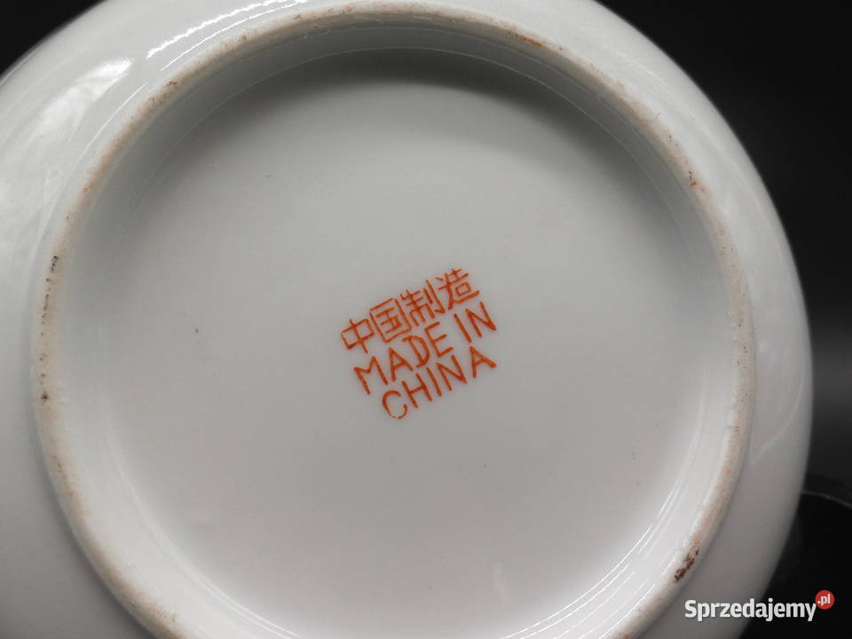 Talerzykmiseczka porcelanowa chińska Porcelana i szkło Raszków