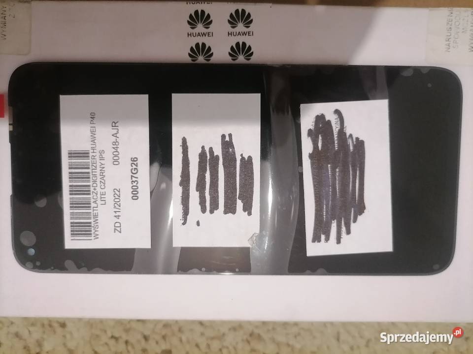 HUAWEI P40 lite E LCD dotyk ekran wyświetlacz Sompolno