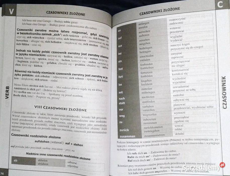 Gramatyka języka niemieckiego Monika Smaza