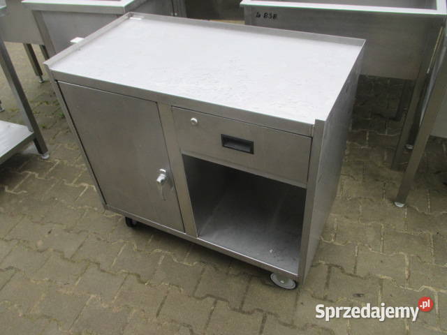 Stół Gastronomiczny Szafka Na Kołach Drzwi Ostrów Wielkopolski