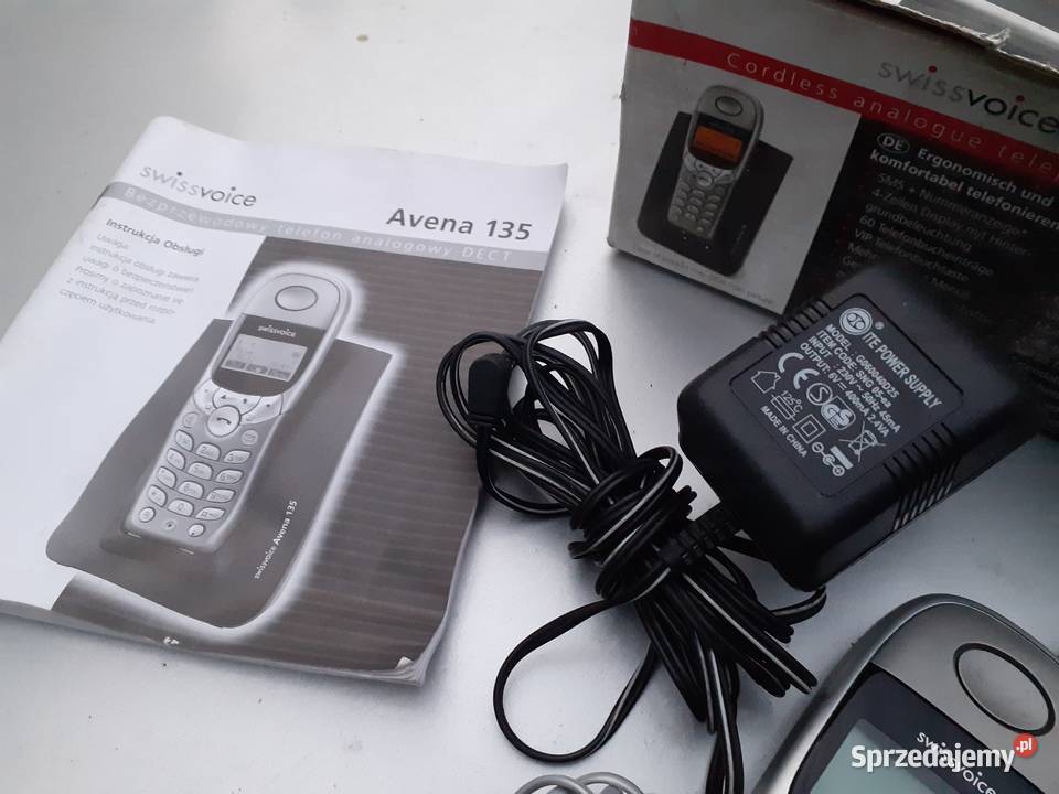 Telefon stacjonarny bezprzewodowy Avena 135 kujawsko-pomorskie Tuszkowo sprzedam