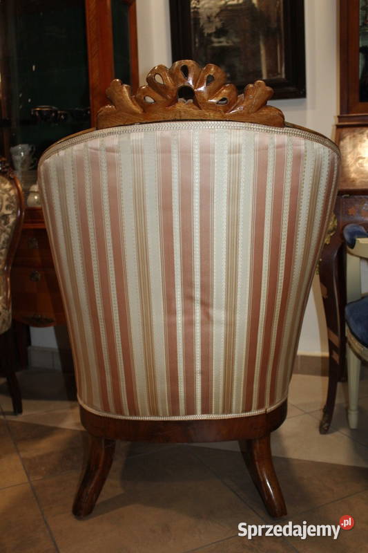 Fotel Emma z beżową tapicerką 217 FiaF Szczecin