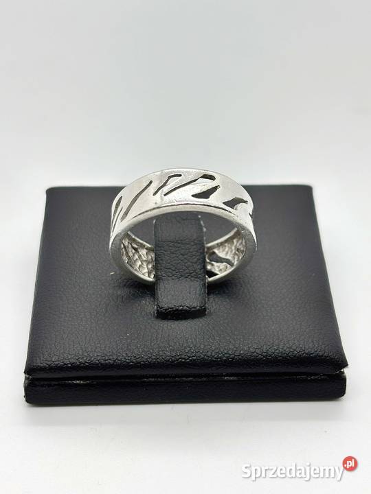 Srebrna obrączka pr 925 342g Rozmiar 15 srebro Elbląg