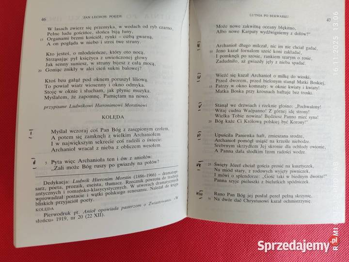 Jan Lechoń Poezje Biblioteka Narodowa BN seria I Katowice