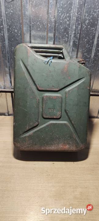 Kanister 20l z 1978roku szczelny Zwoleń