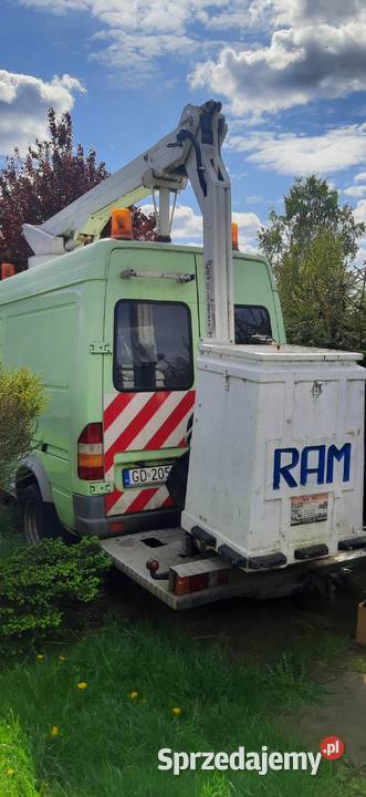 Sprinter 904 zwyżka podnośnik koszowy diesel Słupsk