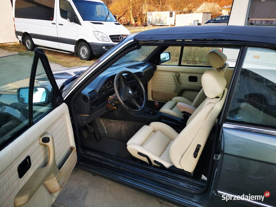BMW 325i manual z 1987 roku kabrio e30268 Kabriolet Zbuczyn