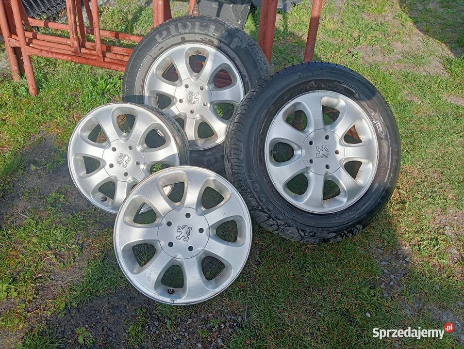 Felgi aluminiowe peugeot ET18 4x108 kpl Zajączków