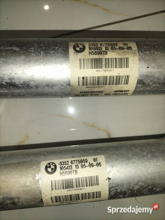 Amortyzatory tylne komplet BMW E60 E60LCI osobowe śląskie Poręba sprzedam