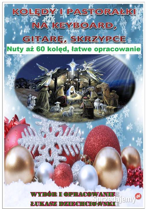 Kolędy i pastorałki na keyboard nuty 60 kolęd podkarpackie Rzeszów