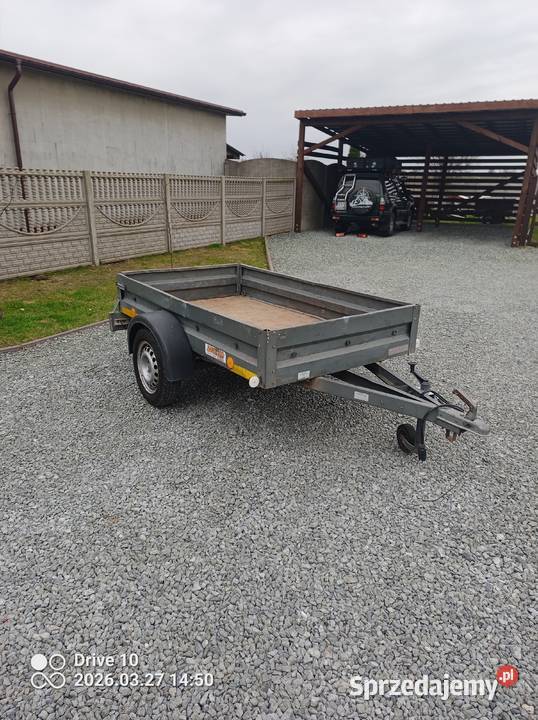 Przyczepka Neptun TV łódzkie Sieradz