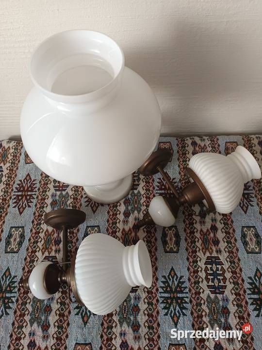 Lampa i dwa kinkiety Warszawa