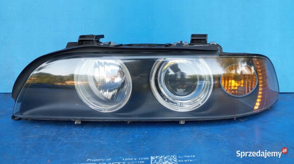 LAMPA REFLEKTOR LEWY PRZÓD EU BMW 5 E39 SOCZEWKA osobowe Nowy Tomyśl