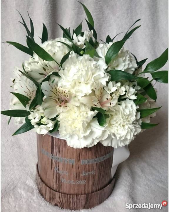 Flower box bukiet kwiaty prezent kujawsko-pomorskie Bydgoszcz