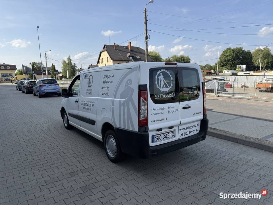 Citroen Jumpy długi 16 HDI 90 2010 Rok produkcji 2010 Jumpy Combi śląskie