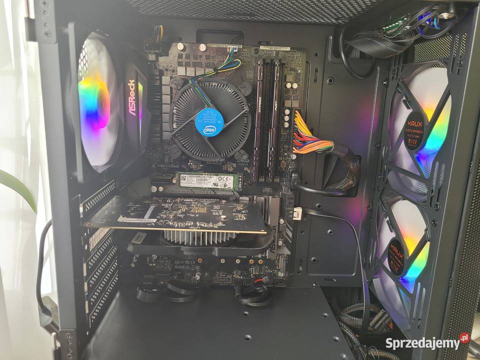 Komputer i7 8700 Asrock B360 Pro4 SSD M2 NVMe Sandomierz sprzedam
