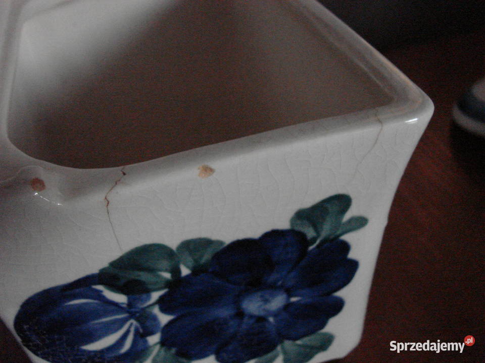 Włocławek fajansowy ścienny pojemnik na Pozostałe pomorskie Pruszcz Gdański