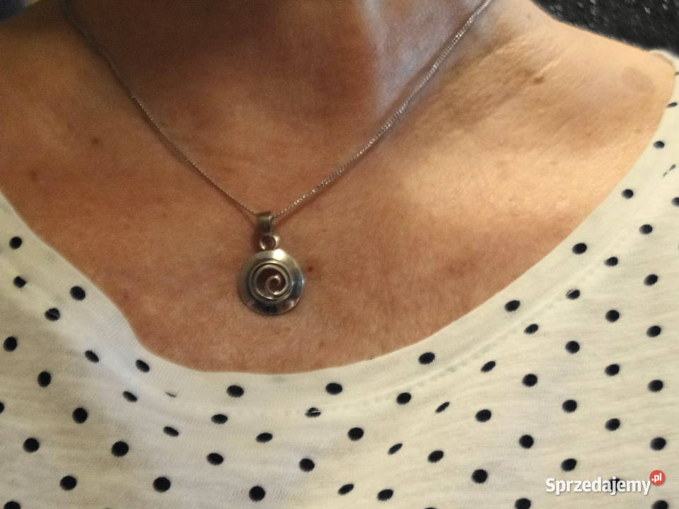 Stare srebro zestaw 2 zawieszki łańcuszek Warszawa