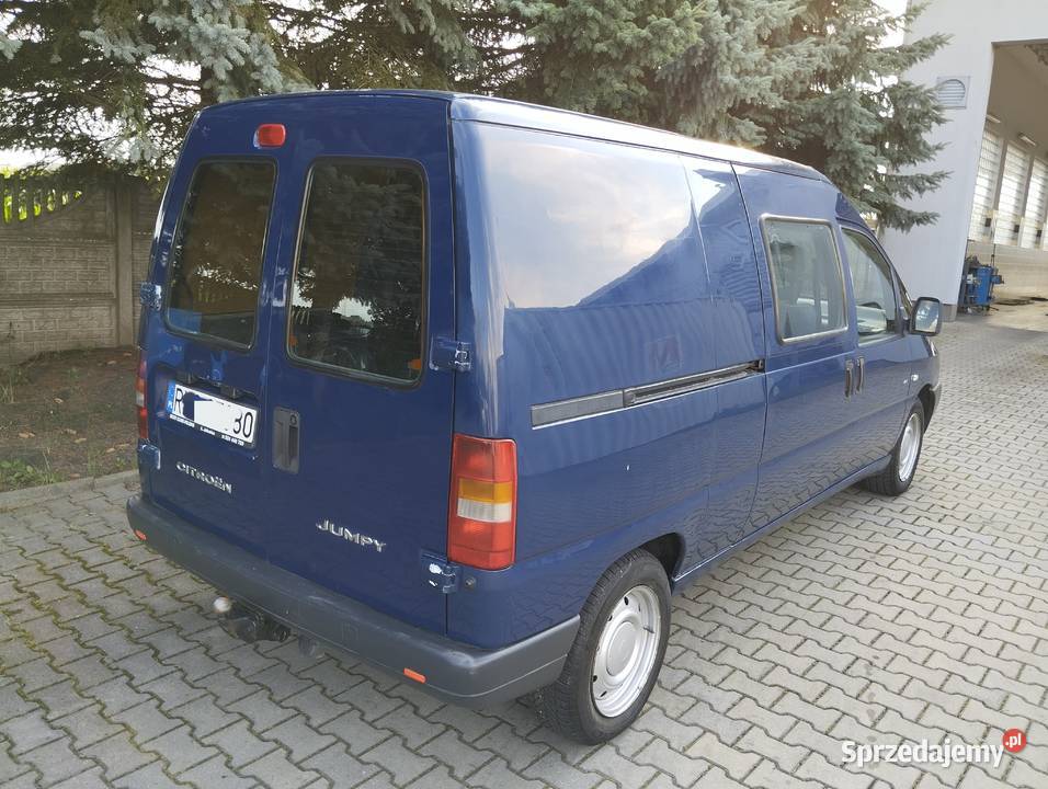 Citroen Jumpy 6osobowy Long długi paka 20 HDI 90 hak Jarosław sprzedam