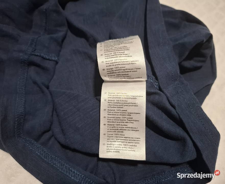 Koszulka długi rękaw granatowa melanż Lupilu śląskie Czeladź sprzedam