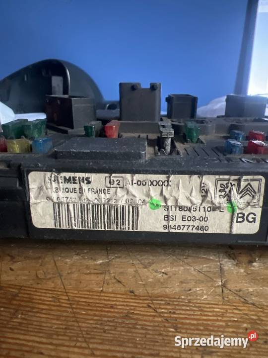 Moduł bsi citroen peugeot 964677480 Margonin