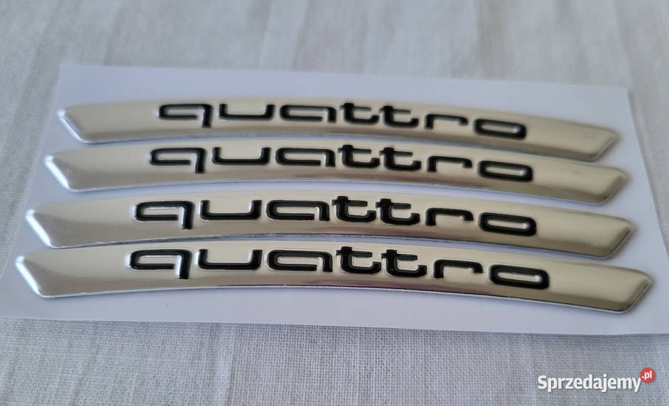 Naklejkiemblematy na felgi Audi Quattro Gliwice