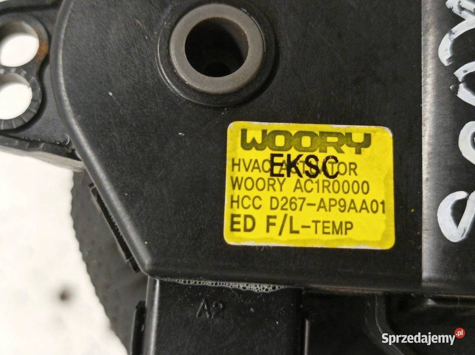 SILNICZEK NAGRZEWNICY EU D267AP9AA01 Kia Ceed I Rok produkcji 2010