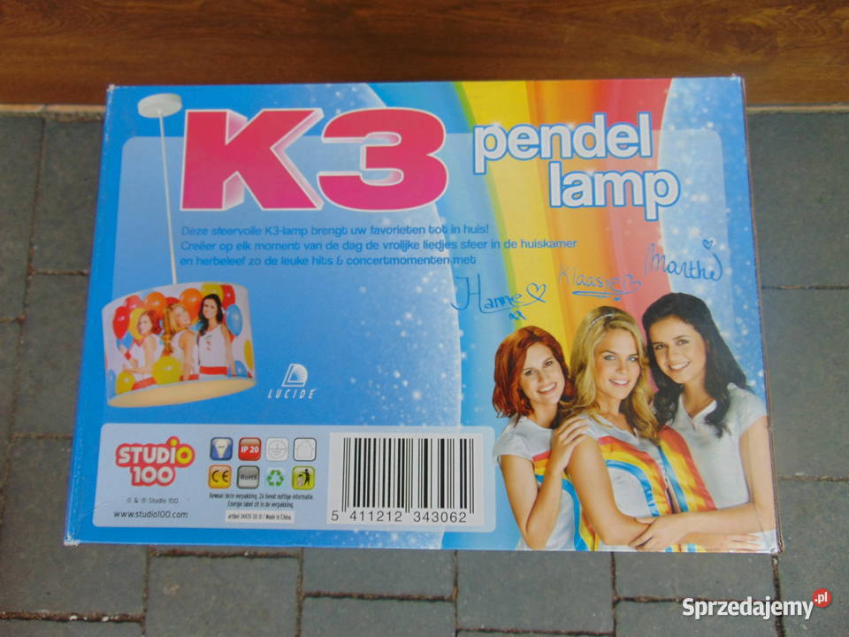 LAMPA ŻYRANDOL DO POKOJU DZIEWCZYNKI K3 PENDEL