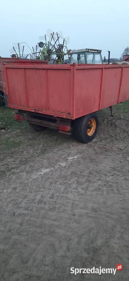 Przyczepa jednoosiowa wywrotka 45 tony Lubomino