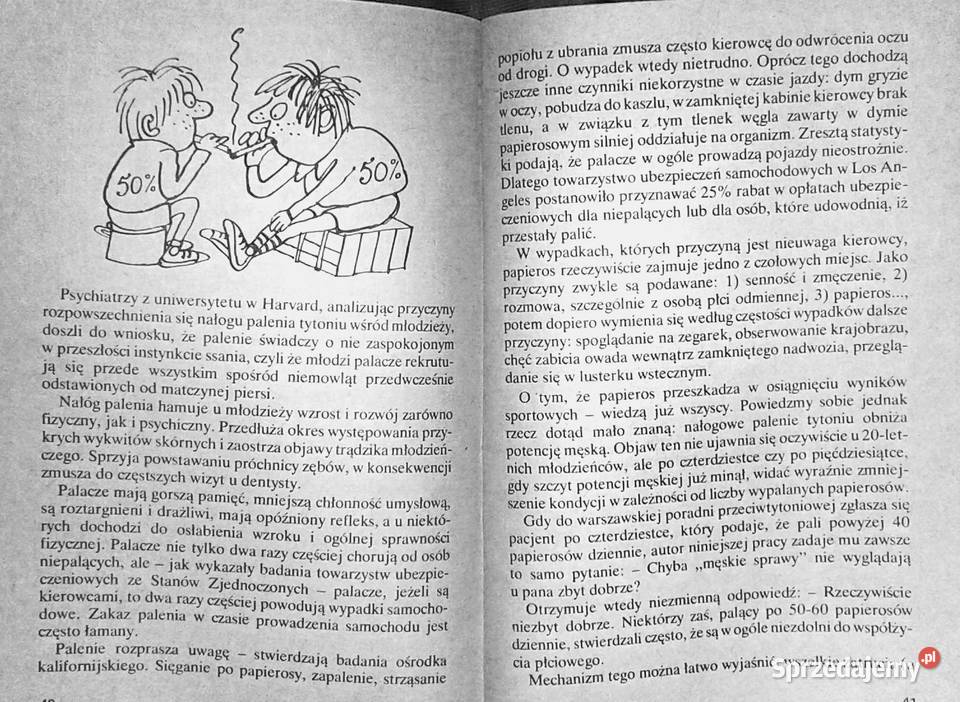 Dziś przestaję palić Andrzej Korsak sprzedam