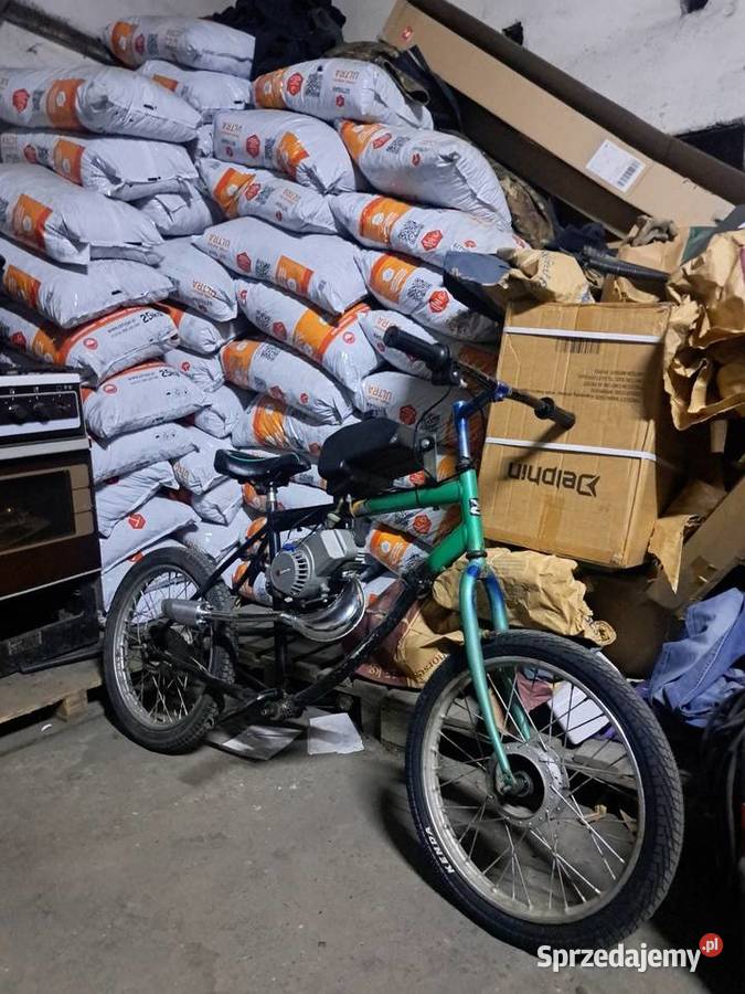 Rower z Silnikiem 60cc wielkopolskie Wielka Wieś sprzedam