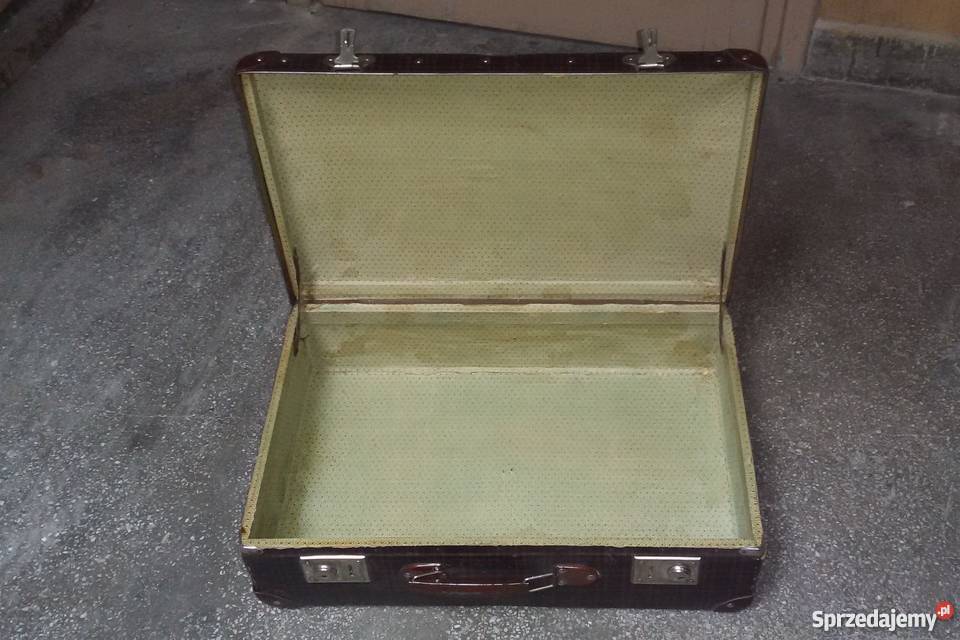 3 stare walizki z czasów PRL Warszawa