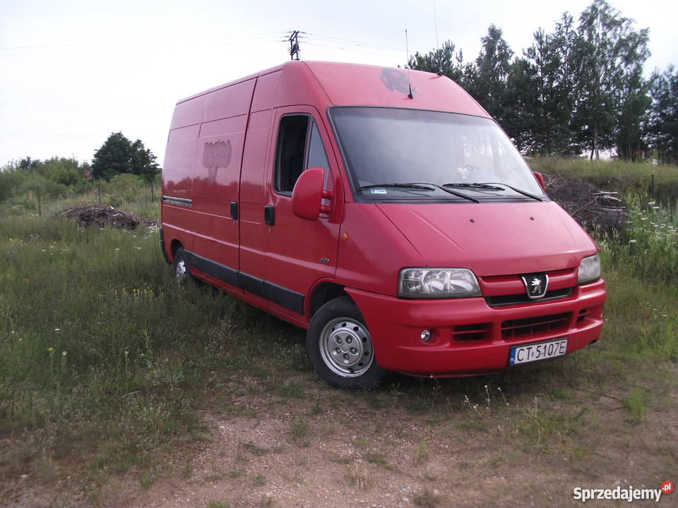 tanio bus peugeot boxer 22hdi serwisowany furgon