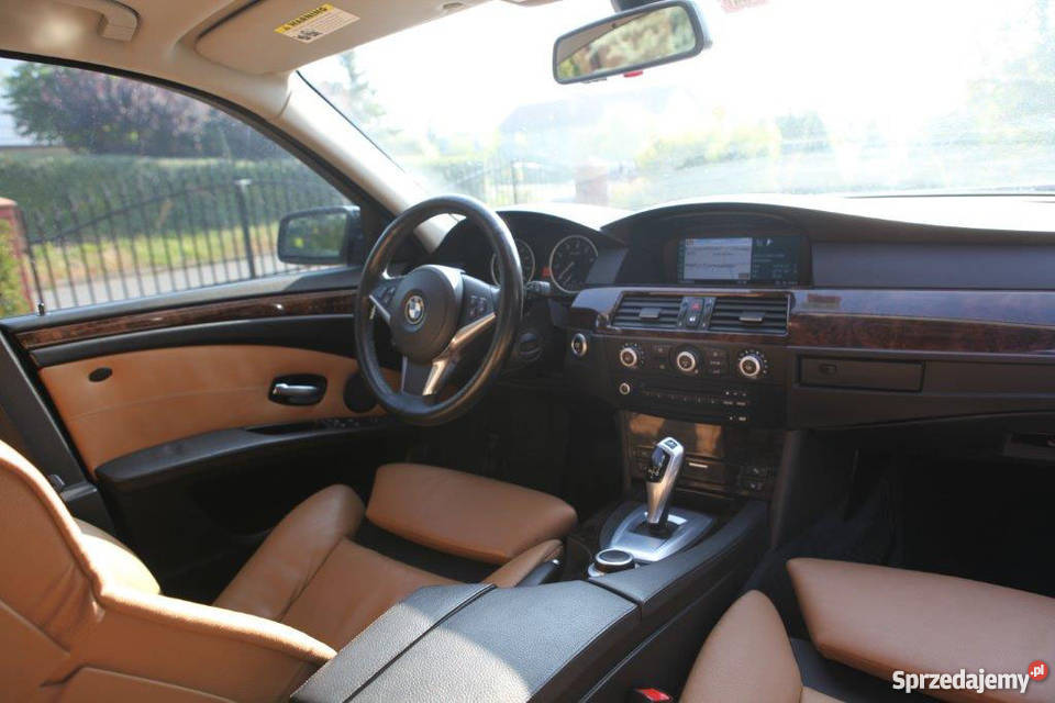 BMW 5 E60 LCI 535i xDrive 4X4 306 Navi Komforty napęd 4x4 Kościerzyna