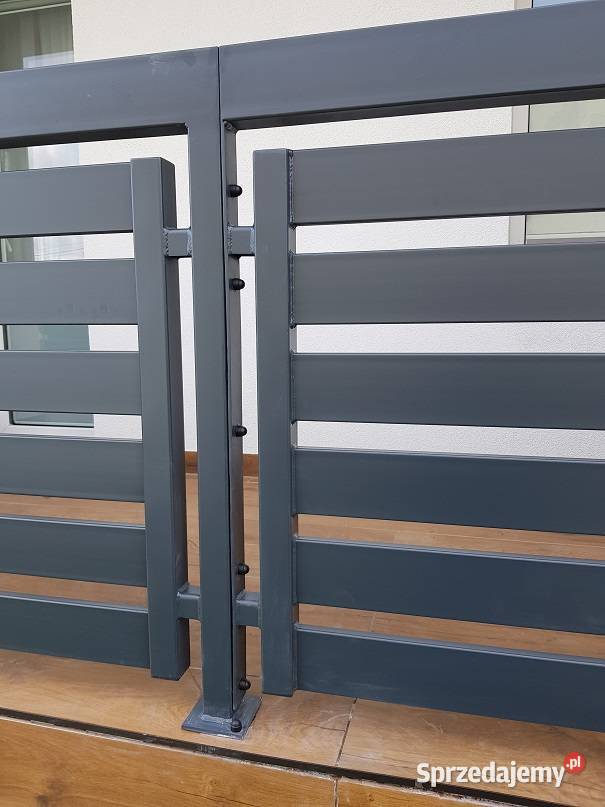 Balustrada balkonowa stalowa barierka Alfa1002 Piotrowiec