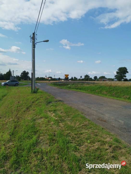 Działka inwestycyjna 20 ar obwodnicy że zjazdem Babimost