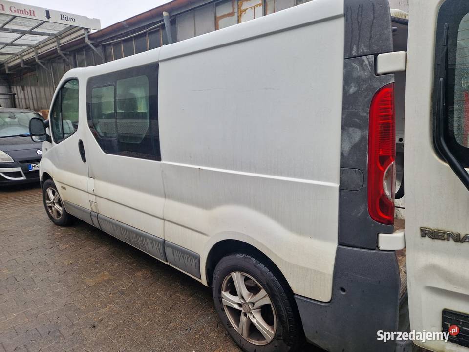 RENAULT TRAFIC 20 DCI brygadówka LONG 2013 drzwi odsuwane Gorzów Wielkopolski