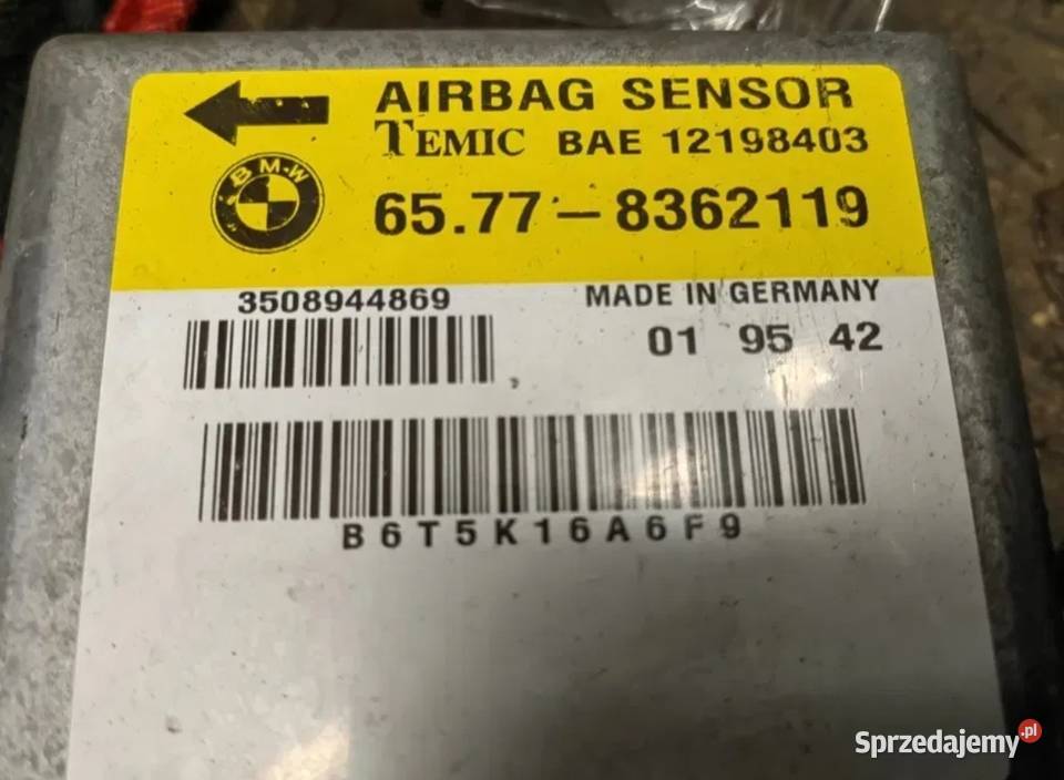 Moduł sensor airbag BMW e38 Żory