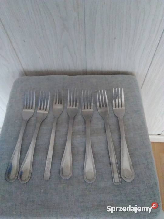 Widelce stołowe obiadowe stal nierdzewna 7 Świdnica