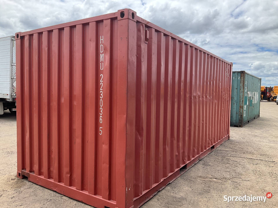 Kontener morski magazynowy 20DV 6 metrowy Wronki