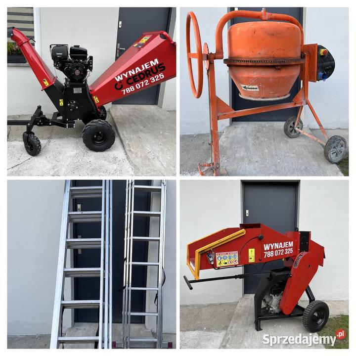Wypożyczalnia sprzętu budowlanego i ogrodniczego Sokołów Małopolski