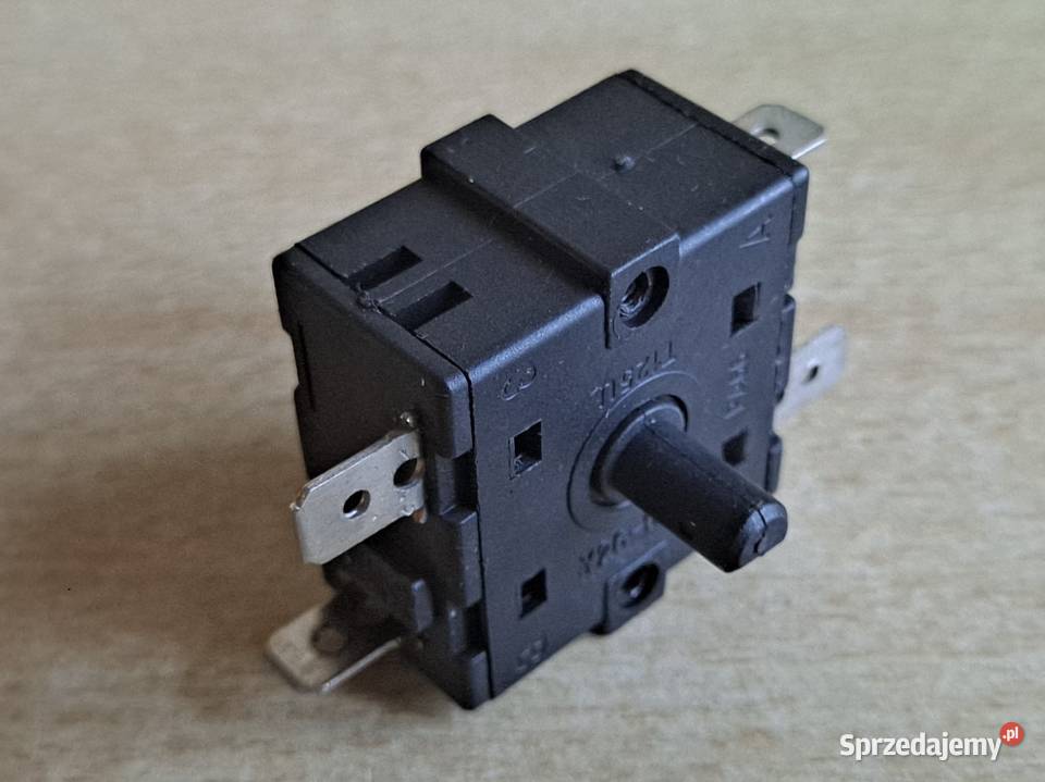 Przełącznik obrotowy Y26004 T125U PA66 250VAC Cieszyn