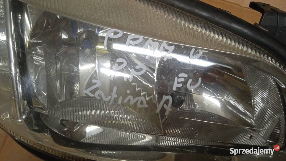 OPEL ZAFIRA A LAMPA PRZÓD PRAWA EU