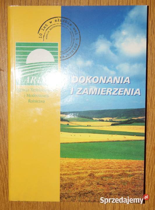 ARiMR dokonania i zamierzenia Książki i Podręczniki