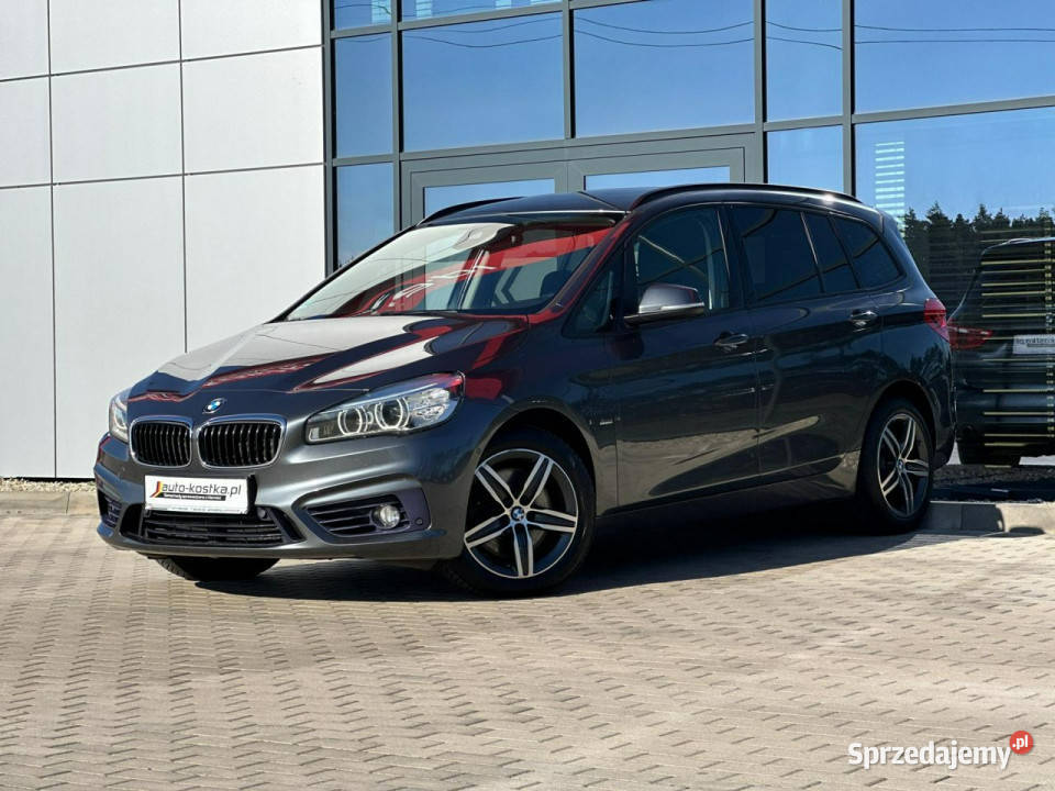 BMW 220 LED Navi Grzane fotele Czujniki Tempomat szary Kąty Opolskie